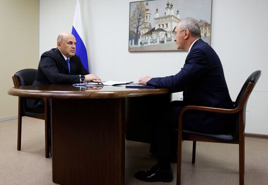 Russia Mishustin Central Federal District