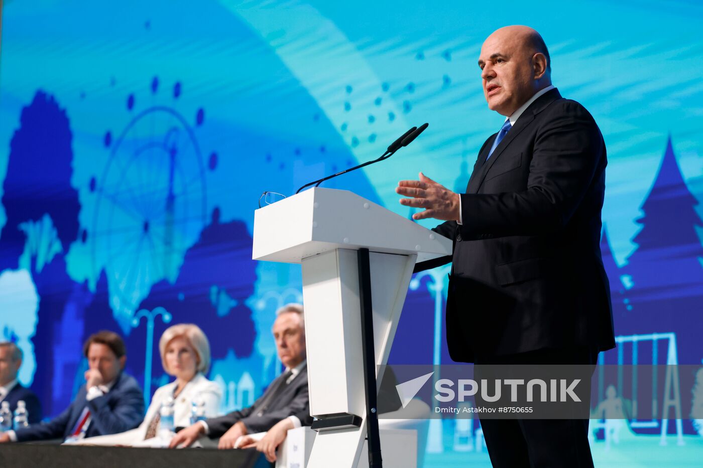 Russia Mishustin Central Federal District