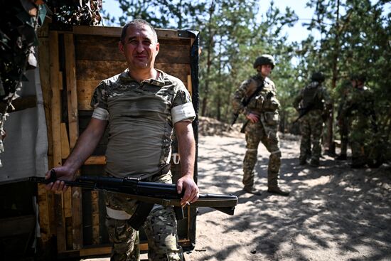 Russia Ukraine Military Operation Artillery Unit