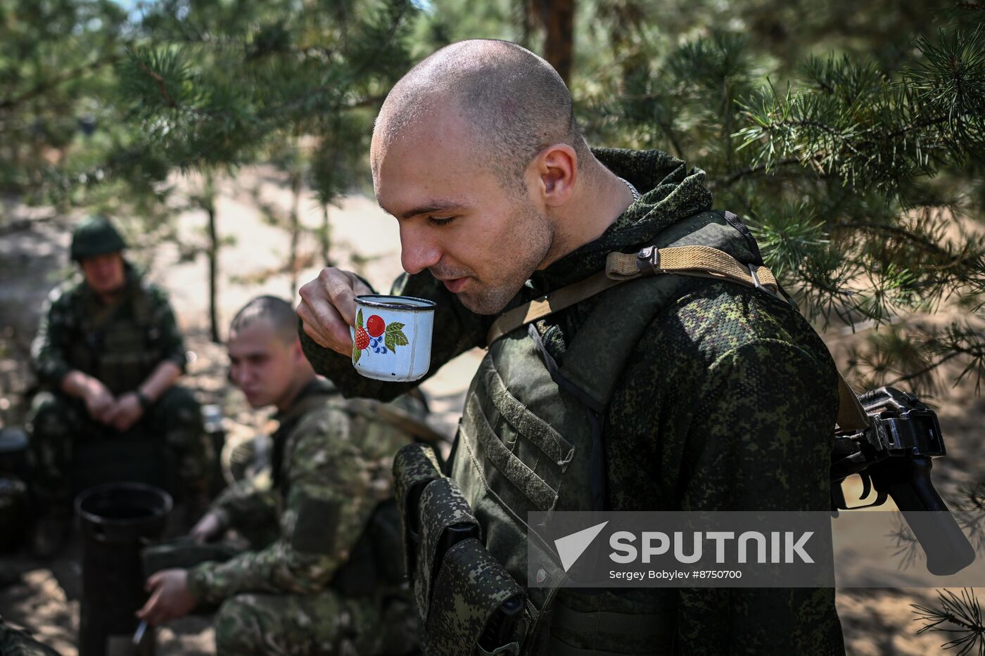 Russia Ukraine Military Operation Artillery Unit