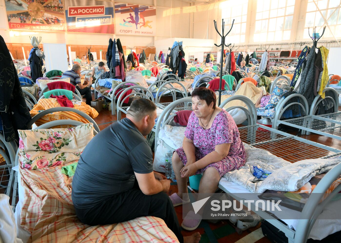 Russia Ukraine Kursk Attack Evacuees