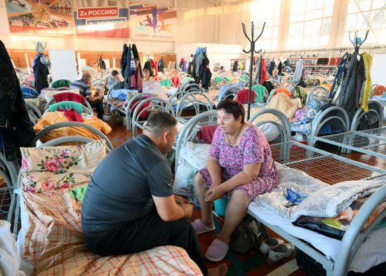 Russia Ukraine Kursk Attack Evacuees