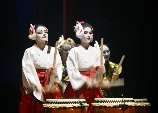 Russia Japanese Taiko Drum Show