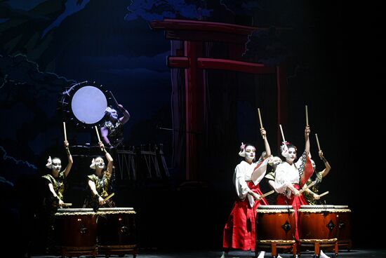 Russia Japanese Taiko Drum Show