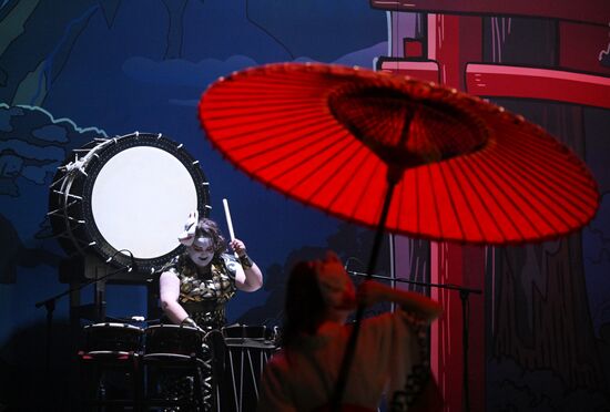 Russia Japanese Taiko Drum Show