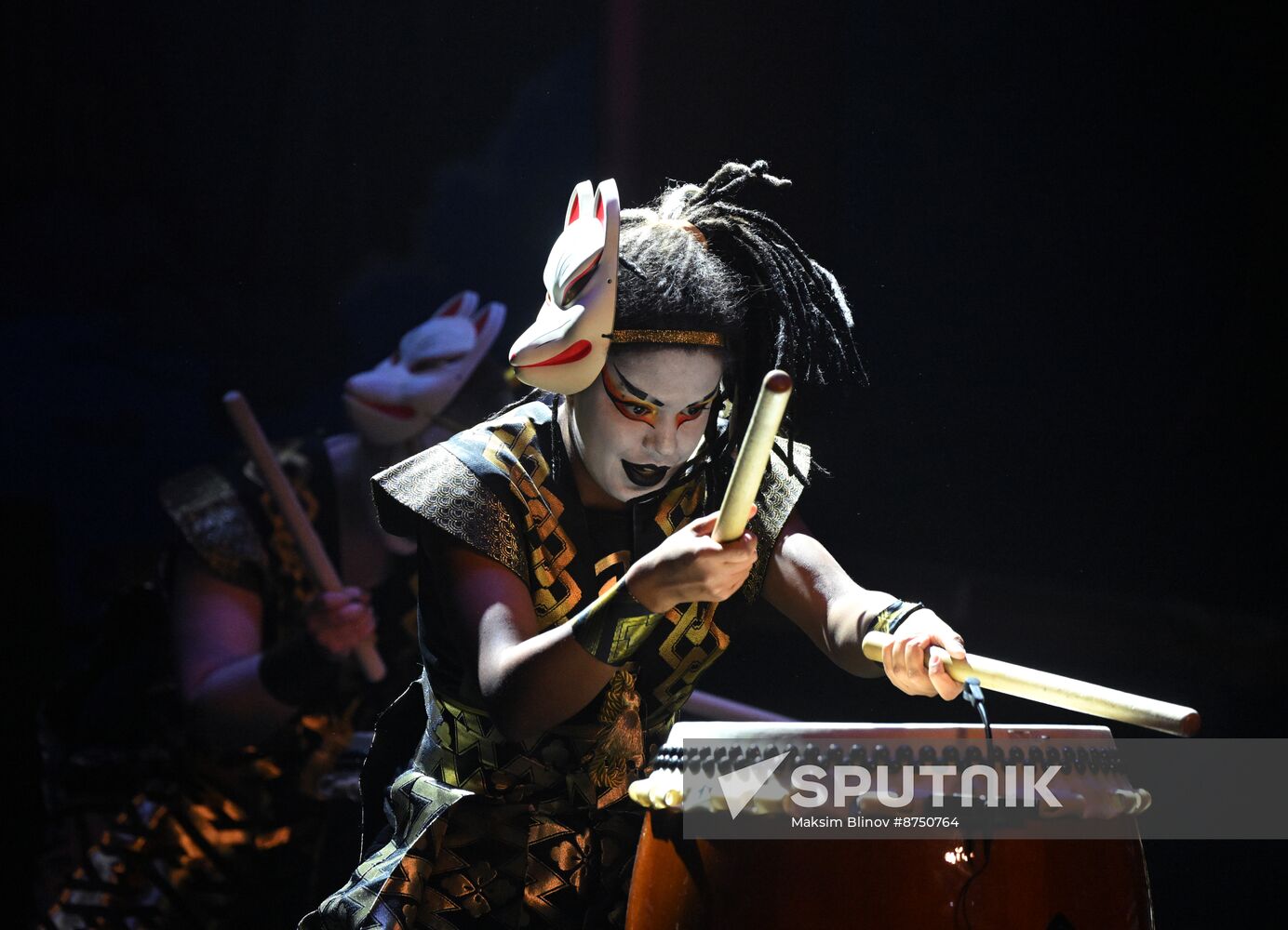 Russia Japanese Taiko Drum Show