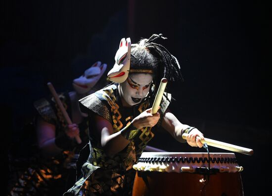 Russia Japanese Taiko Drum Show