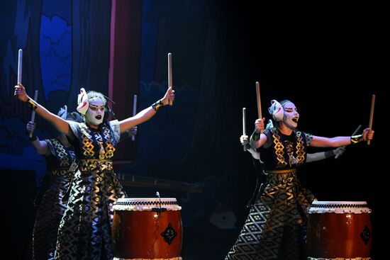 Russia Japanese Taiko Drum Show