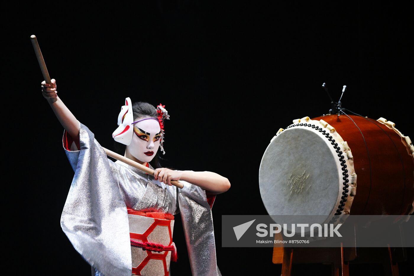 Russia Japanese Taiko Drum Show