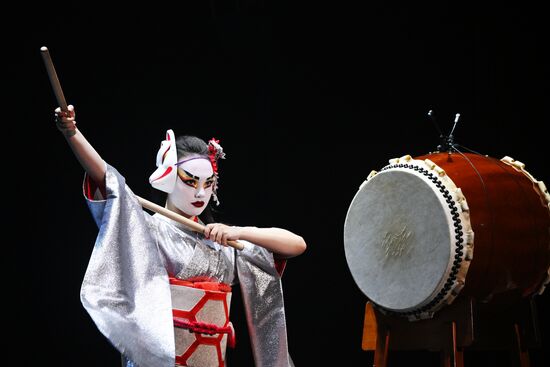 Russia Japanese Taiko Drum Show