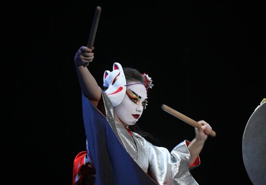 Russia Japanese Taiko Drum Show