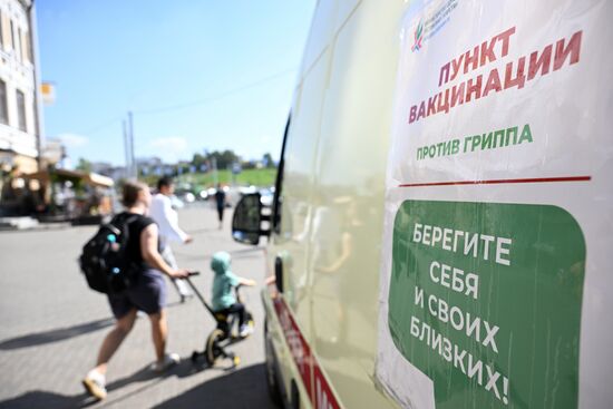 Russia Flu Vaccination