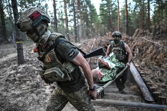 Russia Ukraine Military Operation Medical Training