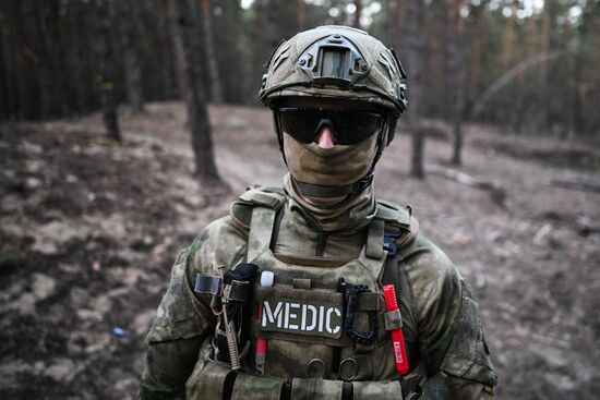 Russia Ukraine Military Operation Medical Training