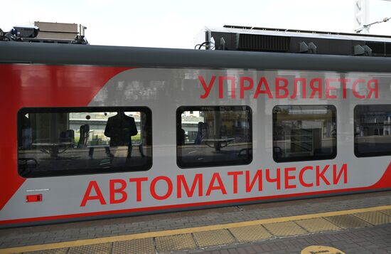 Russia Railway Transport Unmanned Train