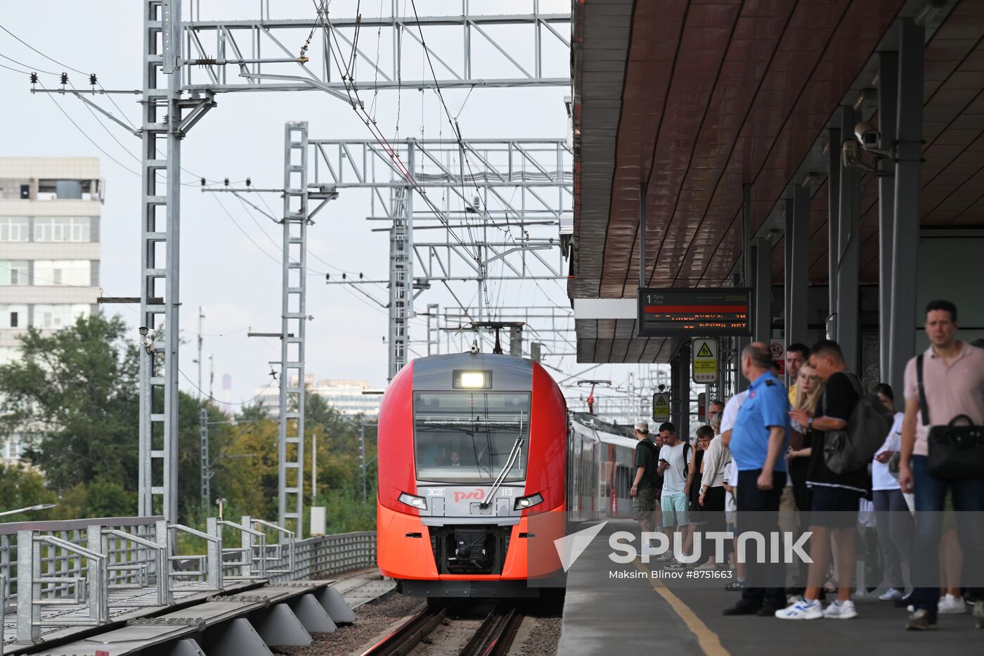 Russia Railway Transport Unmanned Train