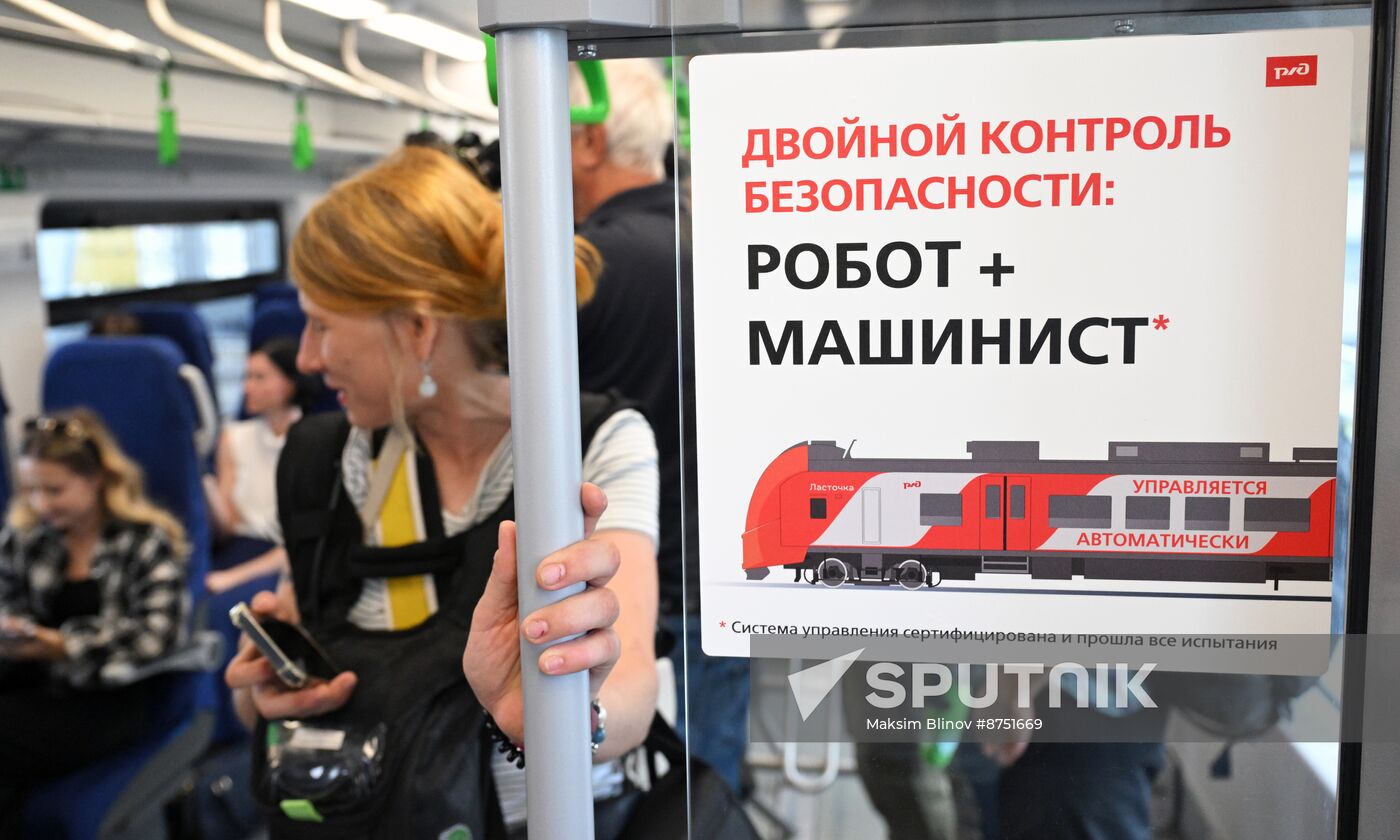 Russia Railway Transport Unmanned Train