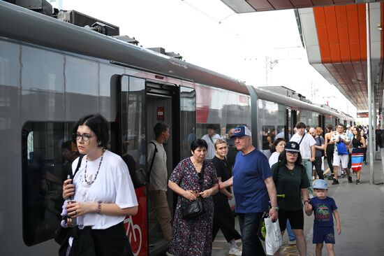 Russia Railway Transport Unmanned Train