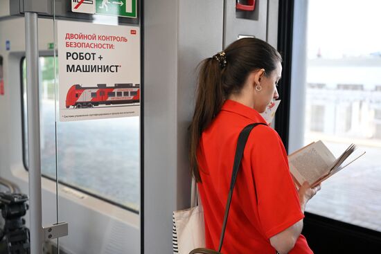 Russia Railway Transport Unmanned Train