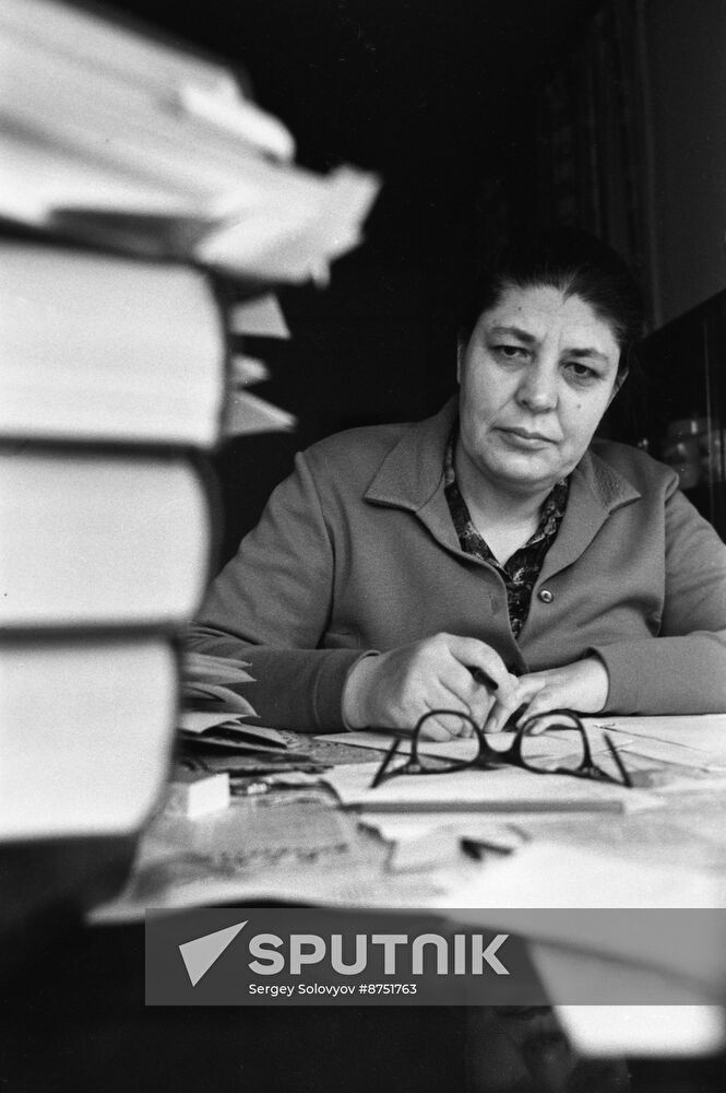 Yekaterina Nikitina, Honored Teacher of RSFSR