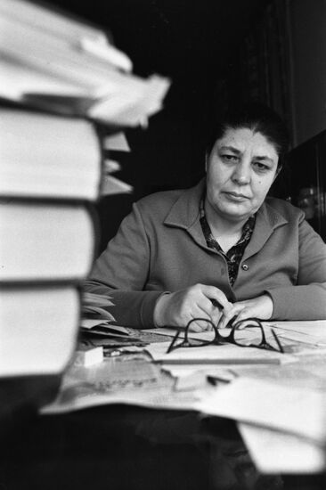Yekaterina Nikitina, Honored Teacher of RSFSR