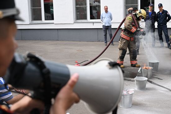Russia Education Emergency Response Exercises