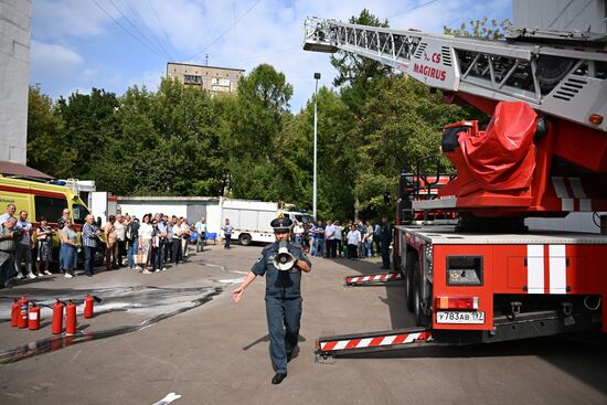 Russia Education Emergency Response Exercises
