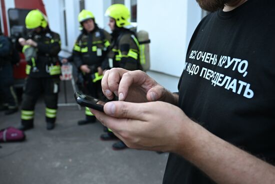 Russia Education Emergency Response Exercises