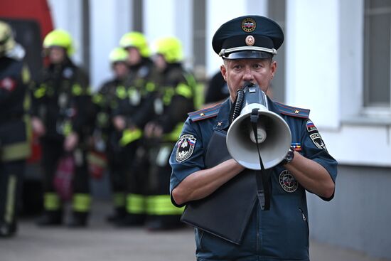 Russia Education Emergency Response Exercises