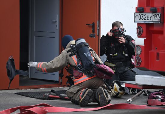 Russia Education Emergency Response Exercises