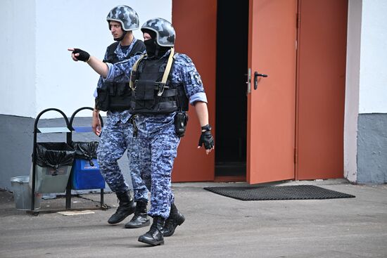 Russia Education Emergency Response Exercises