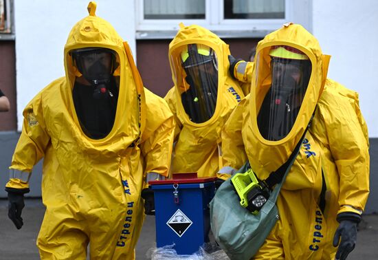 Russia Education Emergency Response Exercises