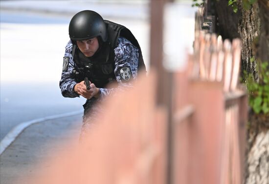 Russia Anti Terrorism Drills