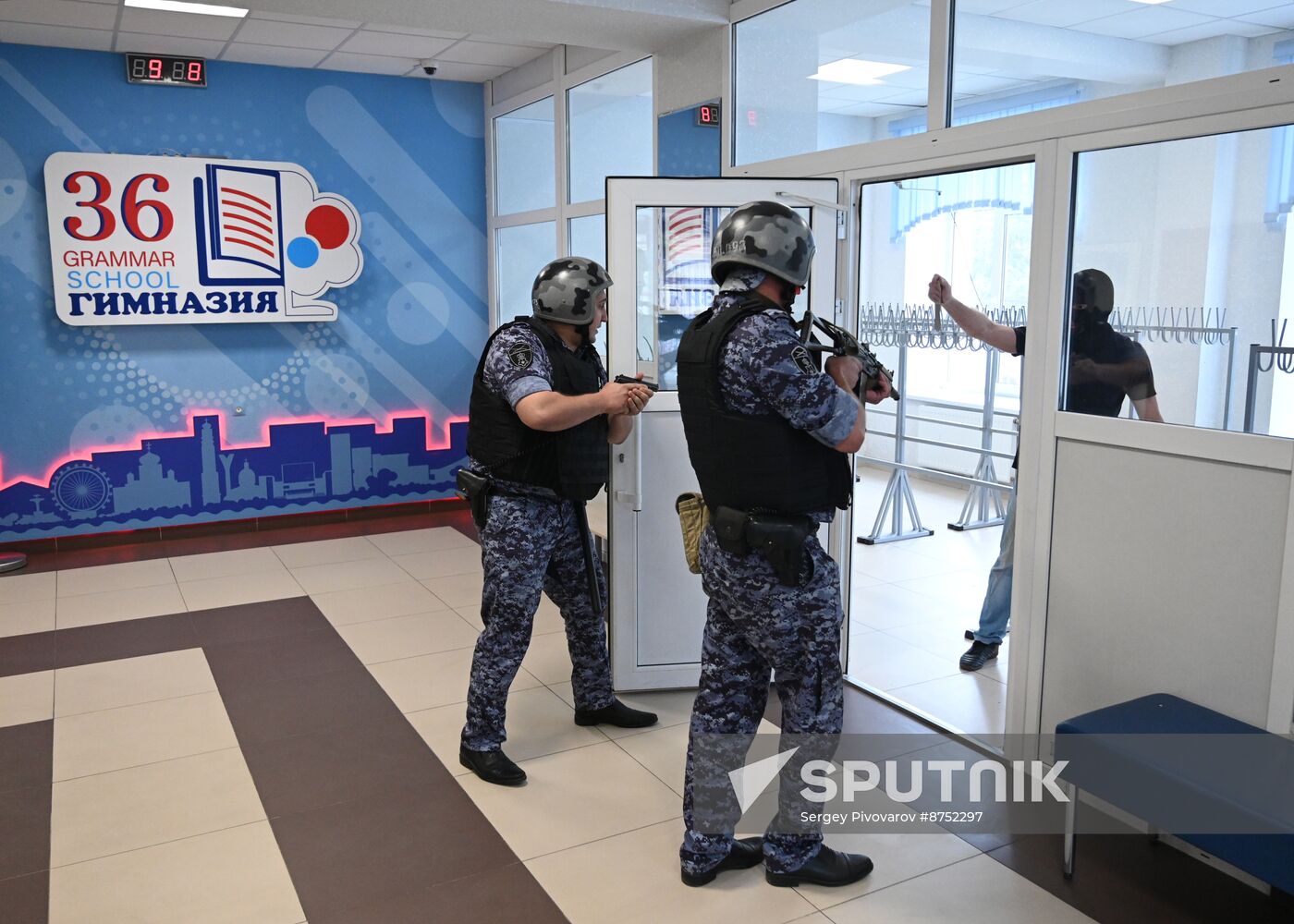 Russia Anti Terrorism Drills