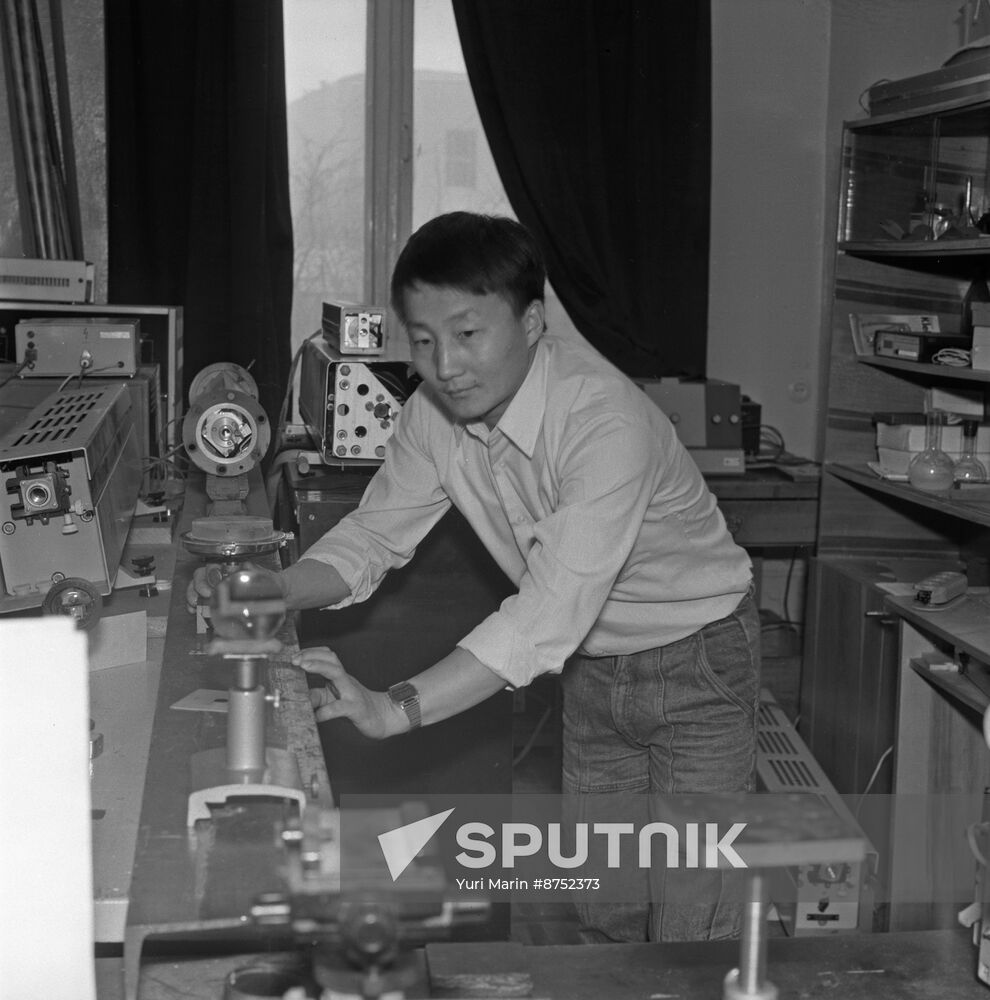 Ragcha, foreign student at Kharkov State University