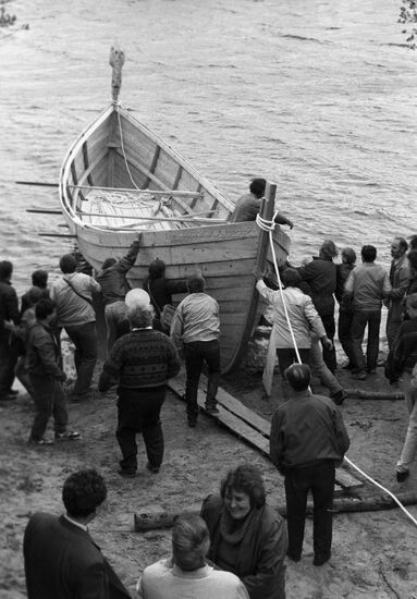 UNESCO's Trans-Europe-Nevo-Viking international expedition