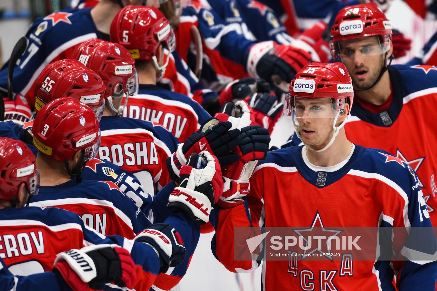 Russia Ice Hockey Moscow Mayor Cup CSKA - Vityaz