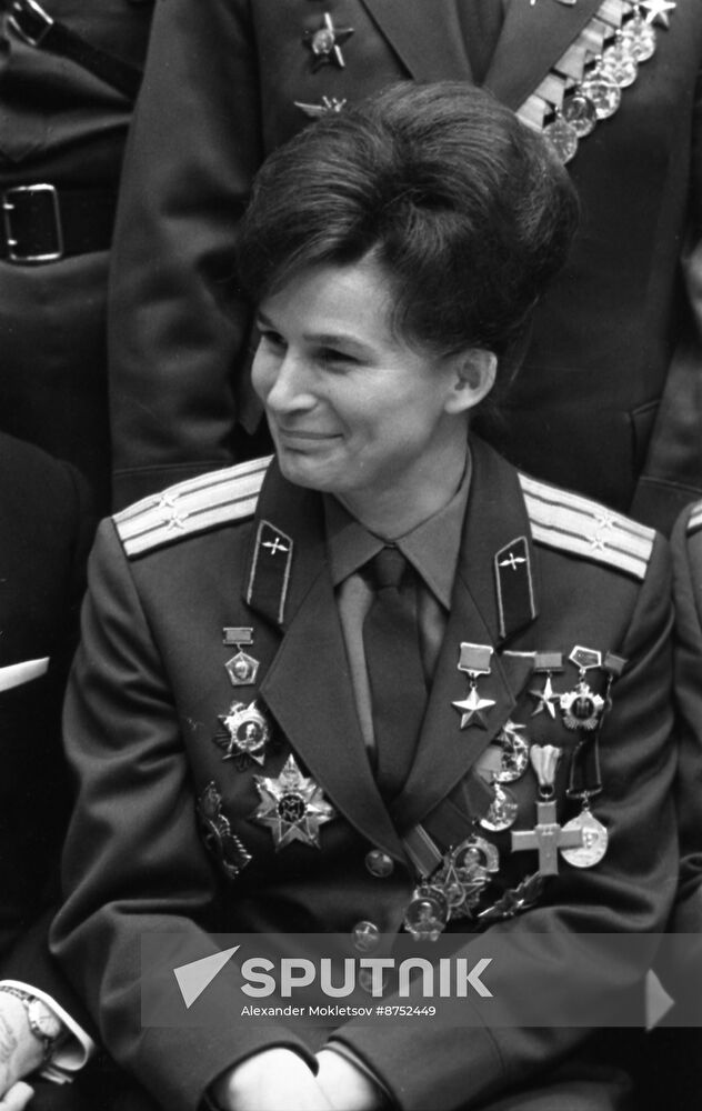 Pilot-Cosmonaut of USSR Valentina Tereshkova