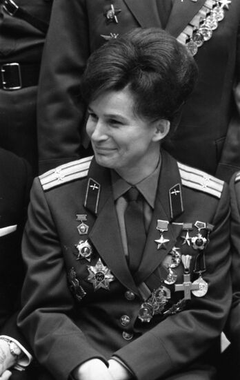 Pilot-Cosmonaut of USSR Valentina Tereshkova