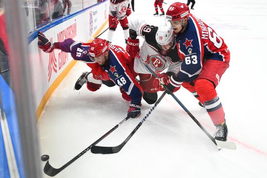 Russia Ice Hockey Moscow Mayor Cup CSKA - Vityaz