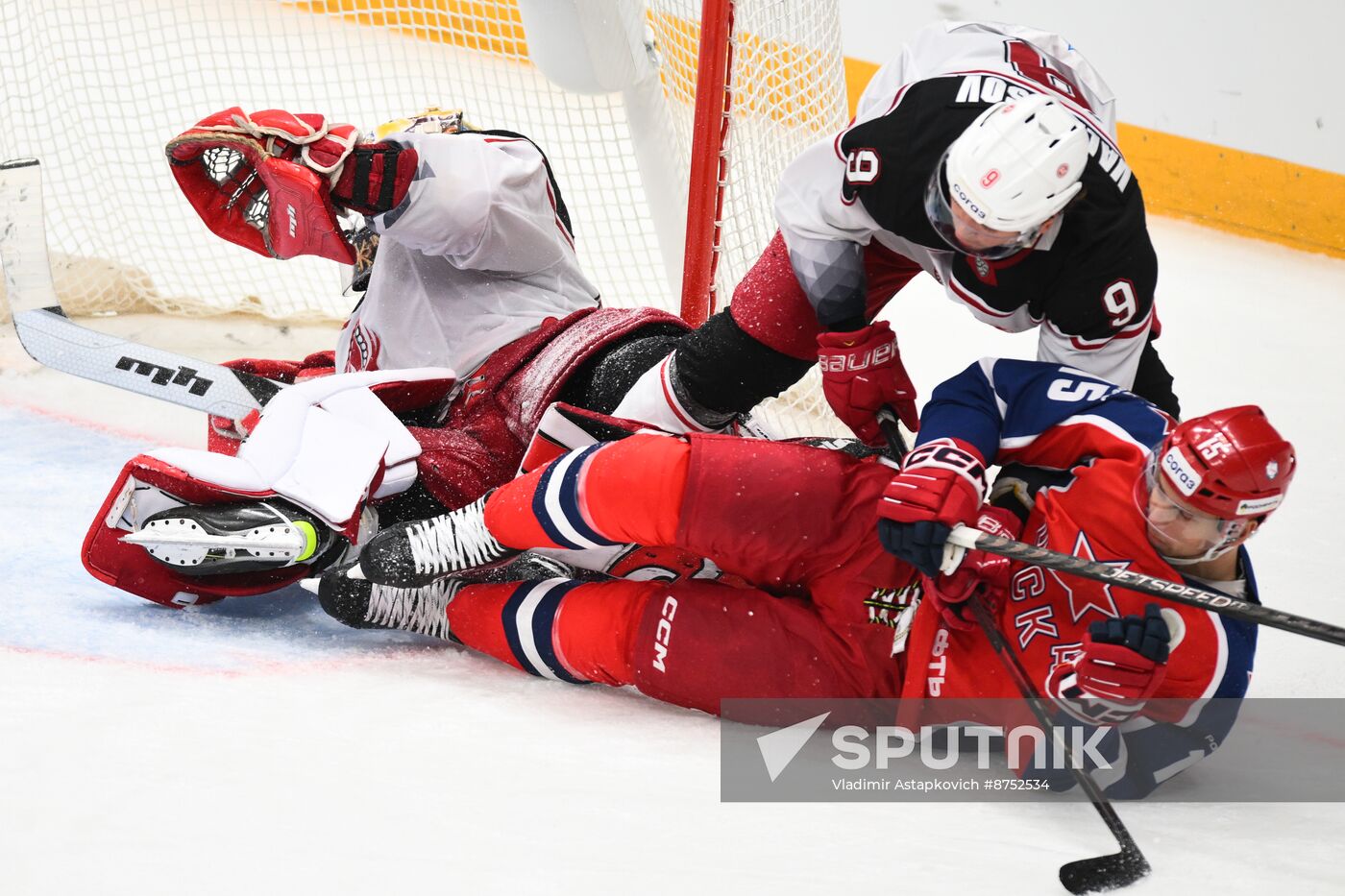 Russia Ice Hockey Moscow Mayor Cup CSKA - Vityaz