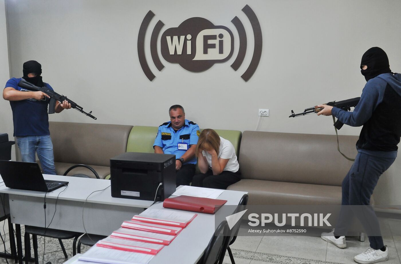 Russia Anti Terrorism Drills