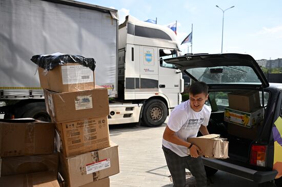Russia Ukraine Kursk Attack Humanitarian Aid