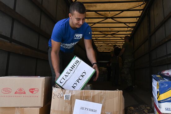 Russia Ukraine Kursk Attack Humanitarian Aid