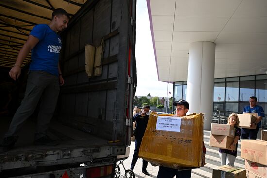 Russia Ukraine Kursk Attack Humanitarian Aid