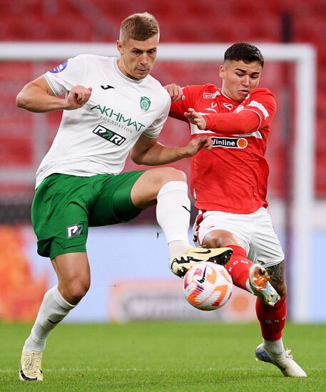 Russia Soccer Premier-League Spartak - Akhmat