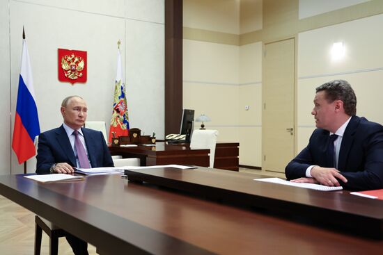 Russia Putin Vologda Region