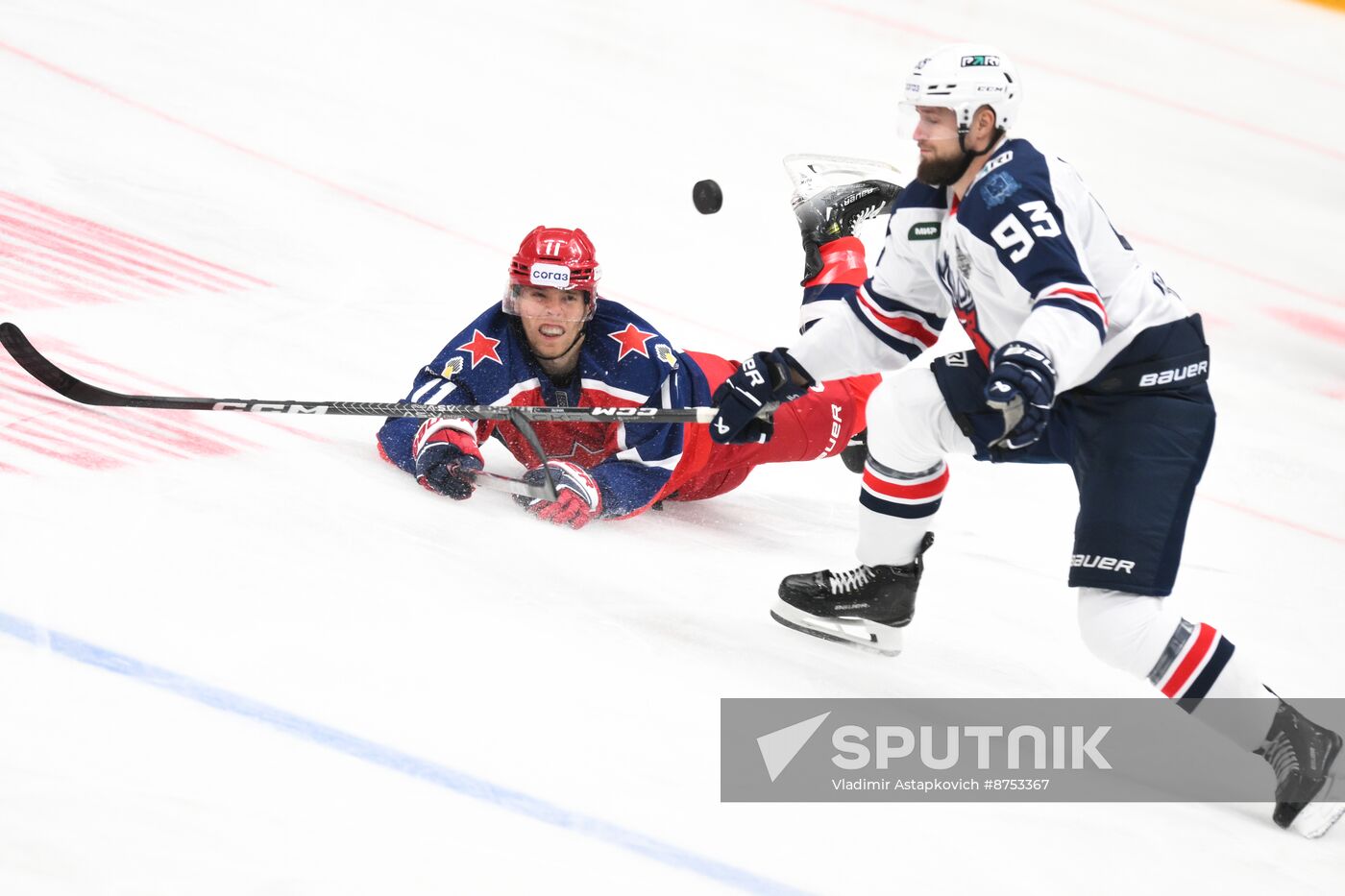 Russia Ice Hockey Moscow Mayor Cup CSKA - Torpedo