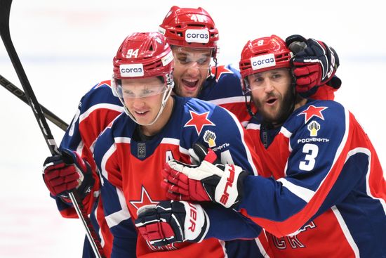 Russia Ice Hockey Moscow Mayor Cup CSKA - Torpedo