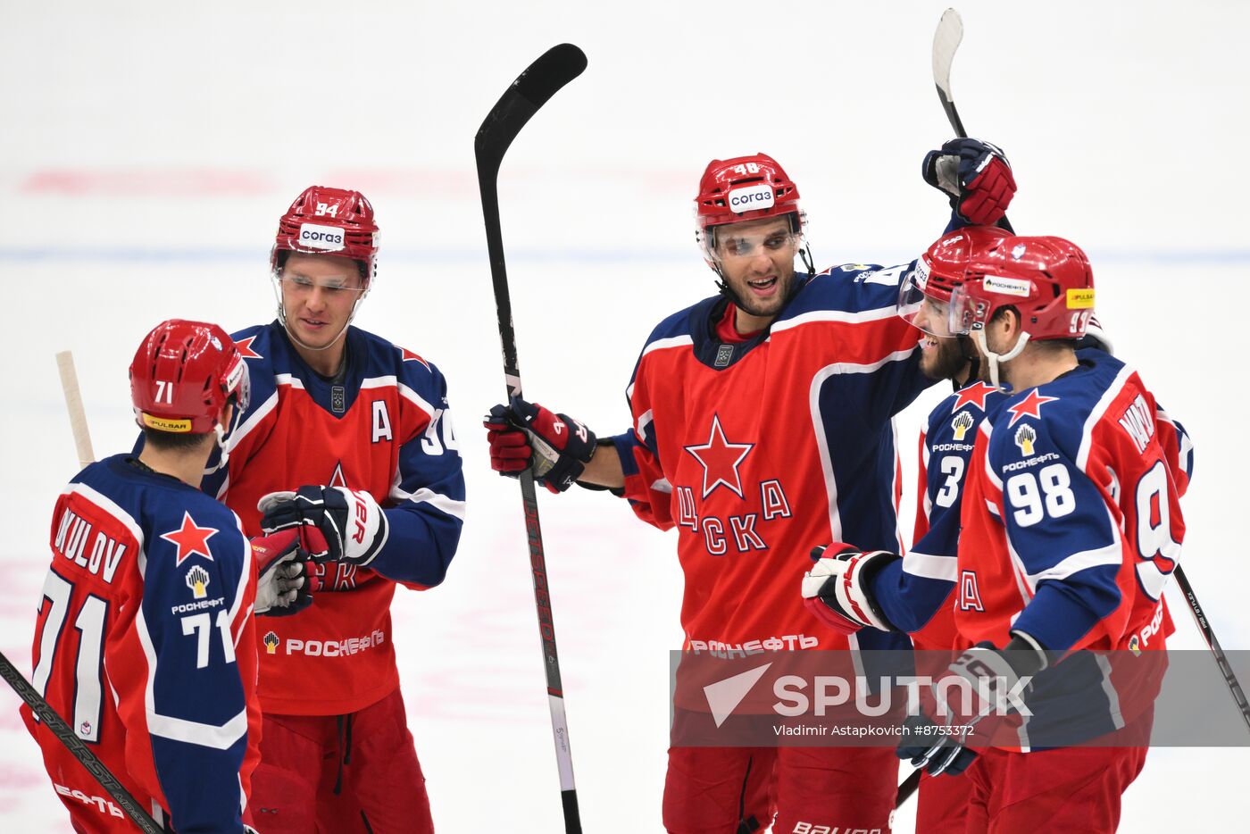 Russia Ice Hockey Moscow Mayor Cup CSKA - Torpedo